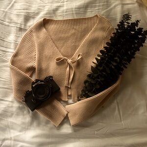 Elegant Beige Women's Sweater